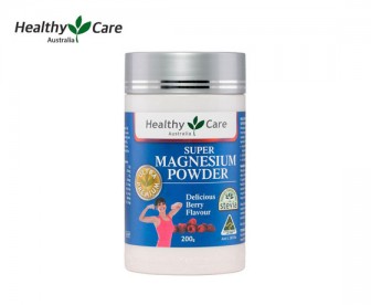 Healthy Care 超级镁粉 200克 覆盆子味 Healthy Care 超级镁粉 200克 覆盆子味
